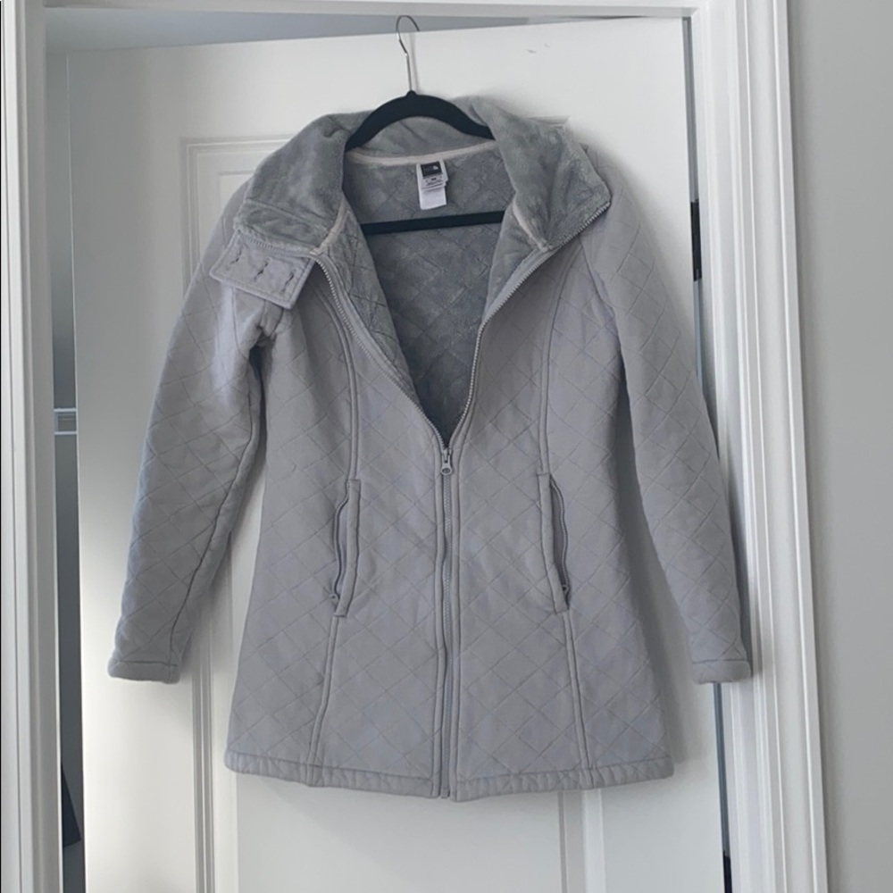 North face quilted jacket
